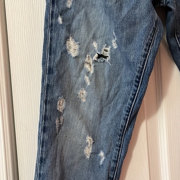 Jbrand Boyfriend "Jake" Broken (Distressed) Jeans Size 26 - Picture 3 of 10